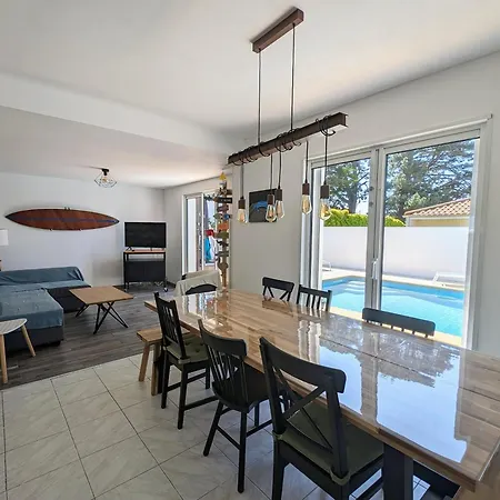 Maison Familiale Proche Des Plages Avec Piscine Semesterbostad La Plaine-sur-Mer